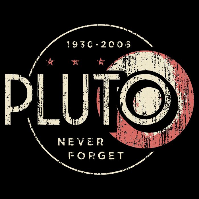 Pluto Never Forget Funny Pluto Pluto Lover Pluto 16 in Basic Backpack