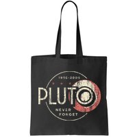 Pluto Never Forget Funny Pluto Pluto Lover Pluto Bag