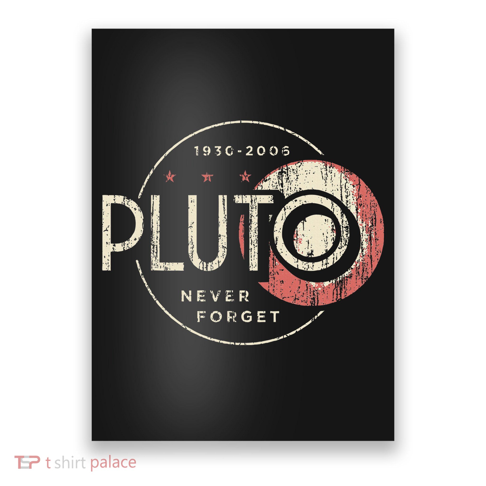 Pluto Never Forget Funny Pluto Pluto Lover Pluto Poster