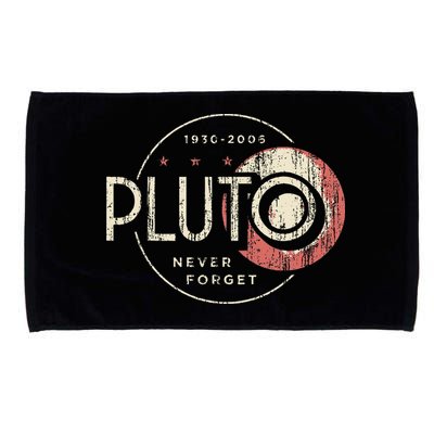 Pluto Never Forget Funny Pluto Pluto Lover Pluto Microfiber Hand Towel