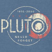 Pluto Never Forget Funny Pluto Pluto Lover Pluto Garment-Dyed Sweatshirt