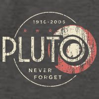 Pluto Never Forget Funny Pluto Pluto Lover Pluto Vector Backpack