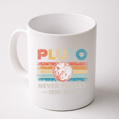 Pluto Never Forget Meaningful Gift Coffee Mug