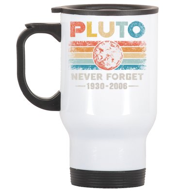 Pluto Never Forget Meaningful Gift Stainless Steel Travel Mug