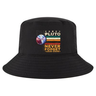 Pluto Never Forget Pluto Astronomy Cool Comfort Performance Bucket Hat