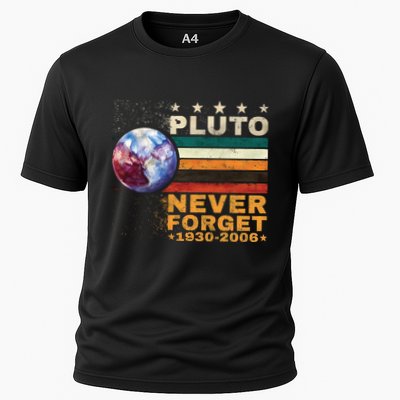 Pluto Never Forget Pluto Astronomy Performance Shirt
