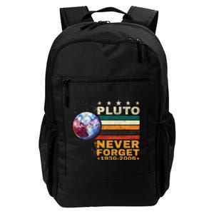 Pluto Never Forget Pluto Astronomy Daily Commute Backpack