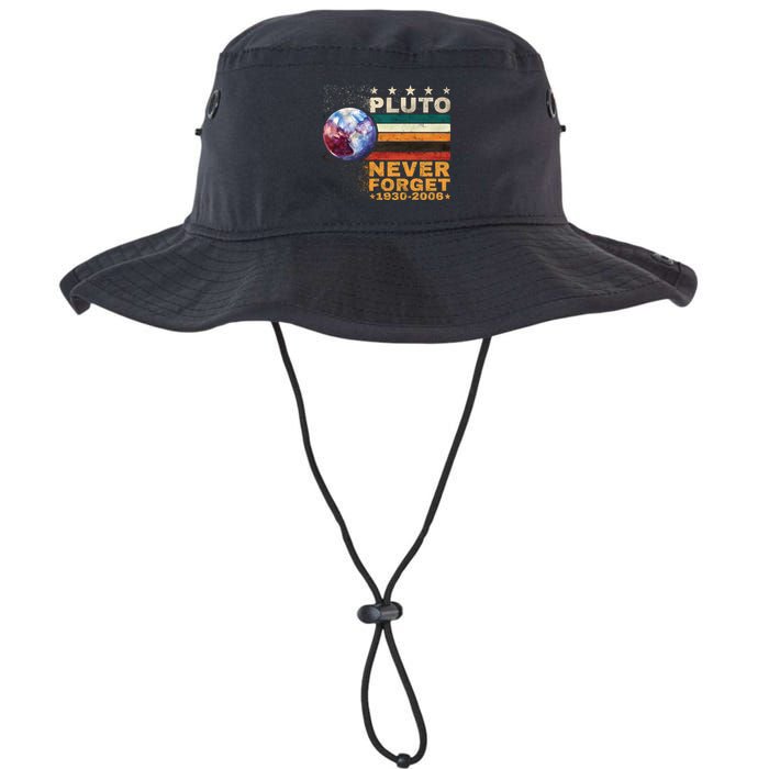 Pluto Never Forget Pluto Astronomy Bucket Hat