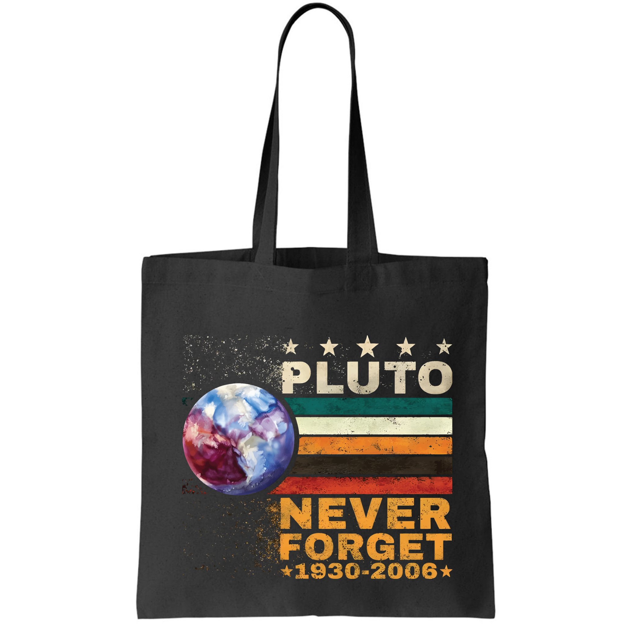 Pluto Never Forget Pluto Astronomy Bag