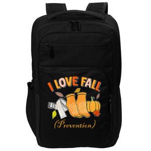 Pt Nurse Fall I Love Fall Prevention Fall Physical Therapy Impact Tech Backpack