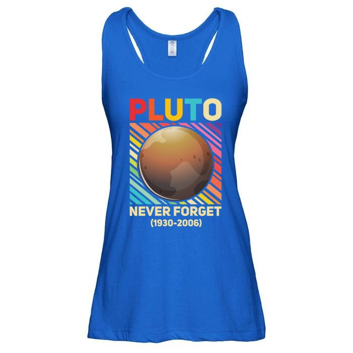 Pluto Never Forget Tee Gift Ladies Essential Flowy Tank