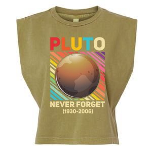 Pluto Never Forget Tee Gift Garment-Dyed Women's Muscle Tee