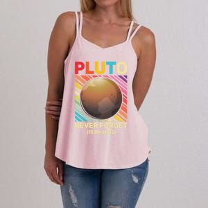 Pluto Never Forget Tee Gift Women's Strappy Tank