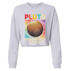 Pluto Never Forget Tee Gift Cropped Pullover Crew