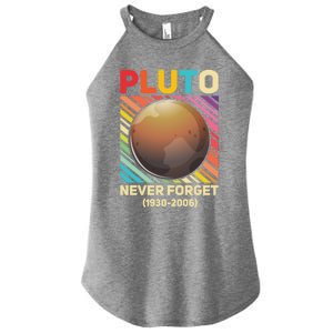 Pluto Never Forget Tee Gift Women's Perfect Tri Rocker Tank