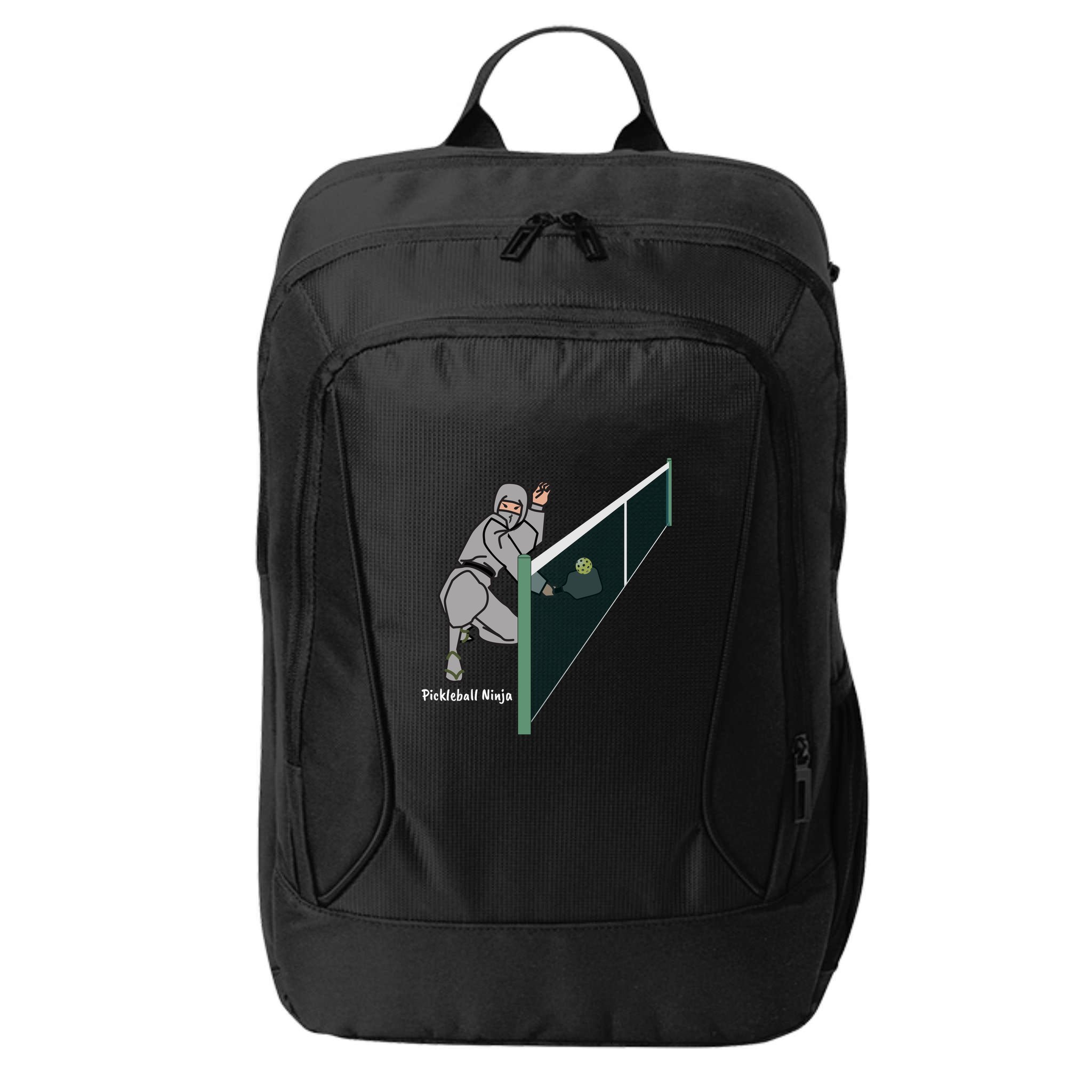 Pickleball Ninja, Fun Pickleball, Pickleball For Life City Backpack
