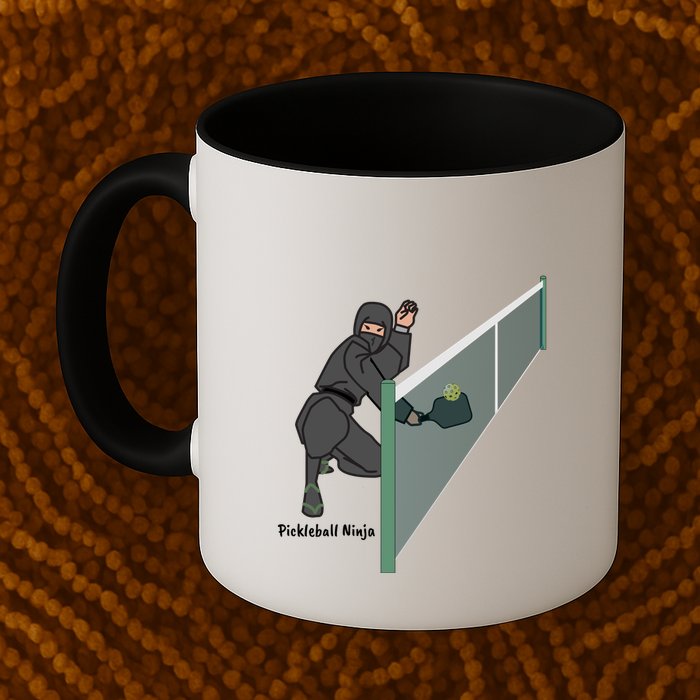 Pickleball Ninja, Fun Pickleball, Pickleball For Life Mug