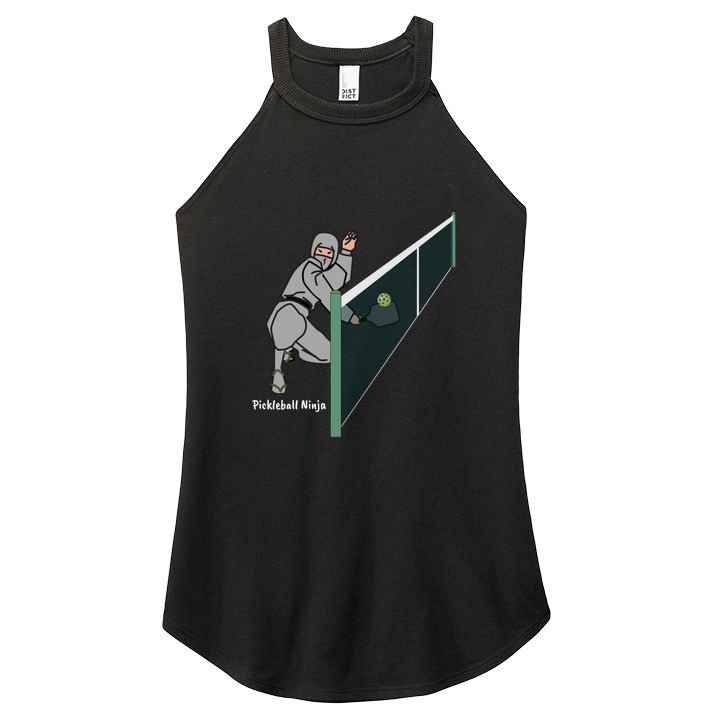 Pickleball Ninja, Fun Pickleball, Pickleball For Life Women's Perfect Tri Rocker Tank