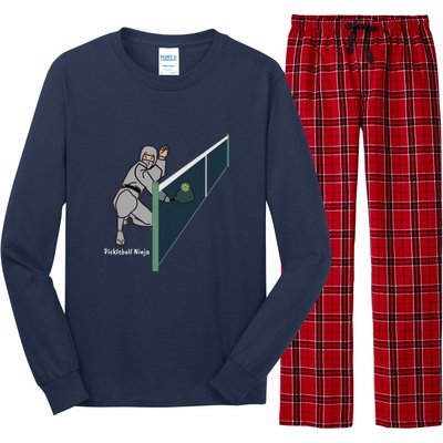 Pickleball Ninja, Fun Pickleball, Pickleball For Life Long Sleeve Pajama Set