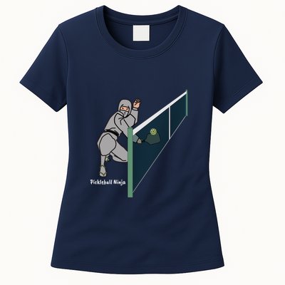 Pickleball Ninja, Fun Pickleball, Pickleball For Life Womens T-Shirt