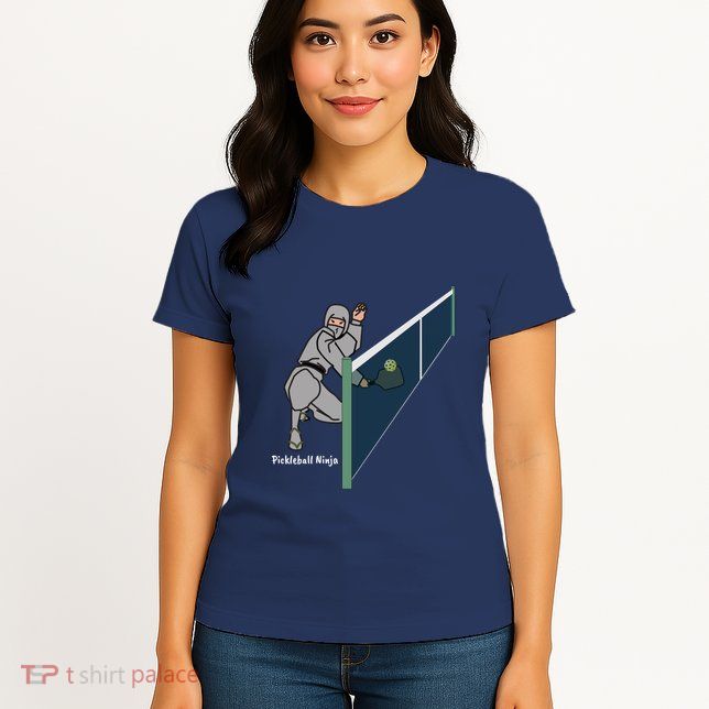 Pickleball Ninja, Fun Pickleball, Pickleball For Life Womens T-Shirt
