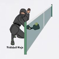 Pickleball Ninja, Fun Pickleball, Pickleball For Life Garment-Dyed Sweatshirt