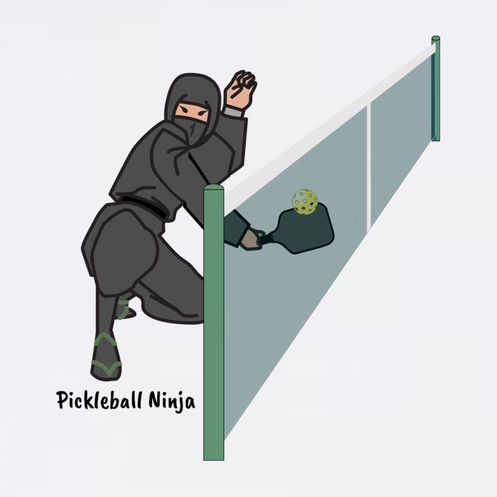 Pickleball Ninja, Fun Pickleball, Pickleball For Life Garment-Dyed Sweatshirt