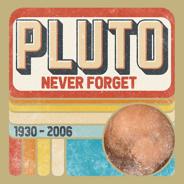 Pluto Never Forge Funny Space Science Button