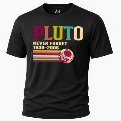 Pluto Never Forget 19302006 Solar System Planet Performance Shirt