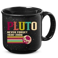 Pluto Never Forget 19302006 Solar System Planet 15oz Campfire Ceramic Mug