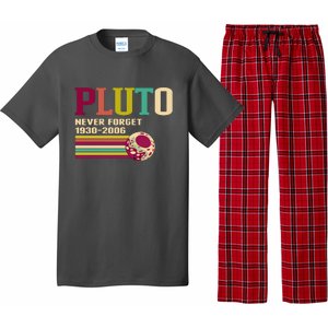 Pluto Never Forget 19302006 Solar System Planet Pajama Set