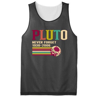 Pluto Never Forget 19302006 Solar System Planet Mesh Reversible Basketball Jersey Tank