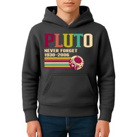 Pluto Never Forget 19302006 Solar System Planet Kids Hoodie
