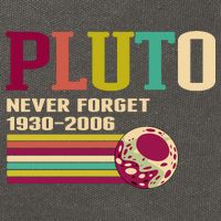 Pluto Never Forget 19302006 Solar System Planet Cotton Canvas Backpack