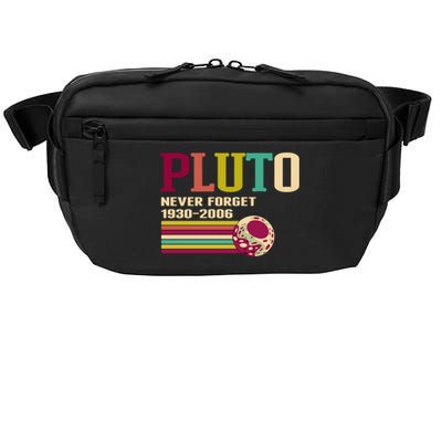 Pluto Never Forget 19302006 Solar System Planet Crossbody Pack