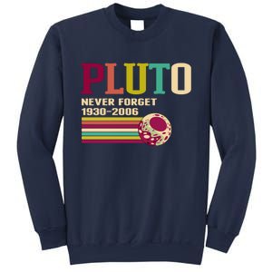 Pluto Never Forget 19302006 Solar System Planet Sweatshirt