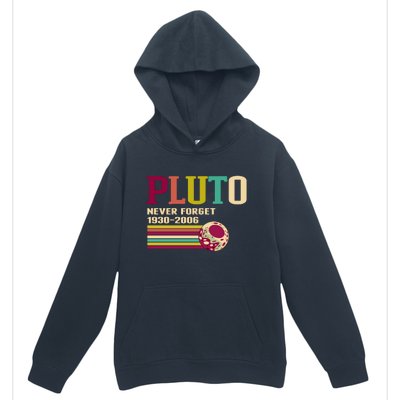 Pluto Never Forget 19302006 Solar System Planet Urban Pullover Hoodie