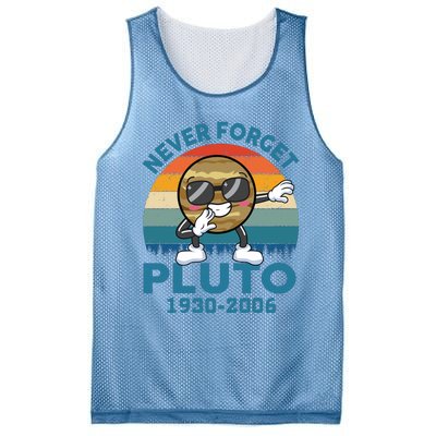 Pluto Never Forget 1930 2006 Space Science Teacher Mesh Reversible Basketball Jersey Tank