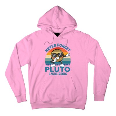 Pluto Never Forget 1930 2006 Space Science Teacher Hoodie