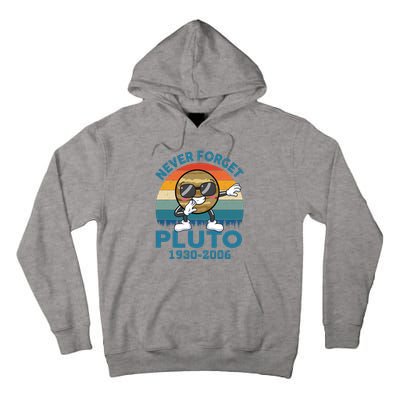 Pluto Never Forget 1930 2006 Space Science Teacher Tall Hoodie