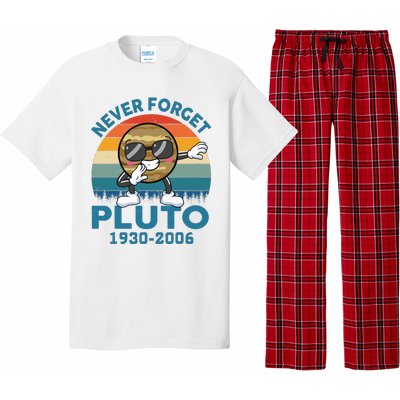 Pluto Never Forget 1930 2006 Space Science Teacher Pajama Set