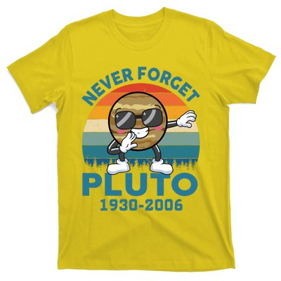 Pluto Never Forget 1930 2006 Space Science Teacher T-Shirt