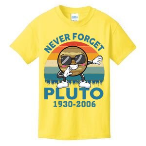 Pluto Never Forget 1930 2006 Space Science Teacher Kids T-Shirt