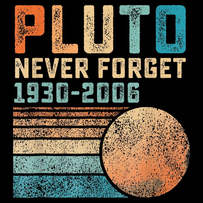 Pluto Never Forget Funny Astronomy Space Science Nerd Toddler T-Shirt