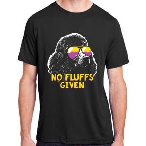 Poodle No Fluffs Funny Gifts Adult ChromaSoft Performance T-Shirt