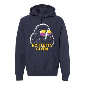 Poodle No Fluffs Funny Gifts Premium Hoodie