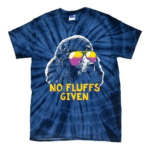 Poodle No Fluffs Funny Gifts Tie-Dye T-Shirt