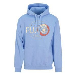 Pluto Never Forget Funny Pluto Pluto Lover Pluto Unisex Surf Hoodie