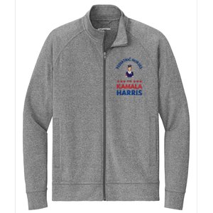 Pediatric Nurses For Kamala Harris Walz 2024 IM With Her Premium Stretch Full-Zip Cadet Jacket