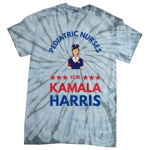 Pediatric Nurses For Kamala Harris Walz 2024 IM With Her Premium Tie-Dye T-Shirt